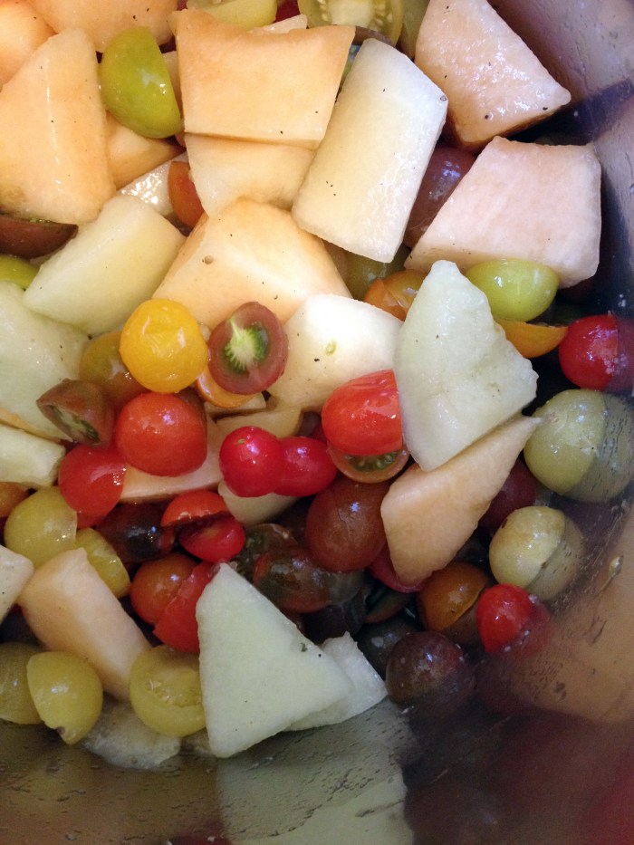 melon tomato gazpacho