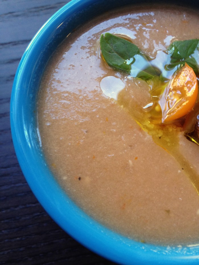 Melon Tomato Gazpacho