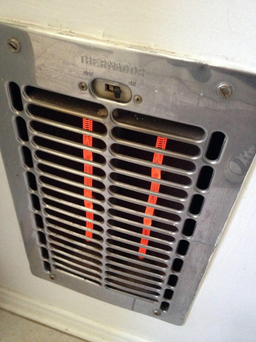 crazy bathroom heater