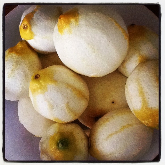 limoncello lemons