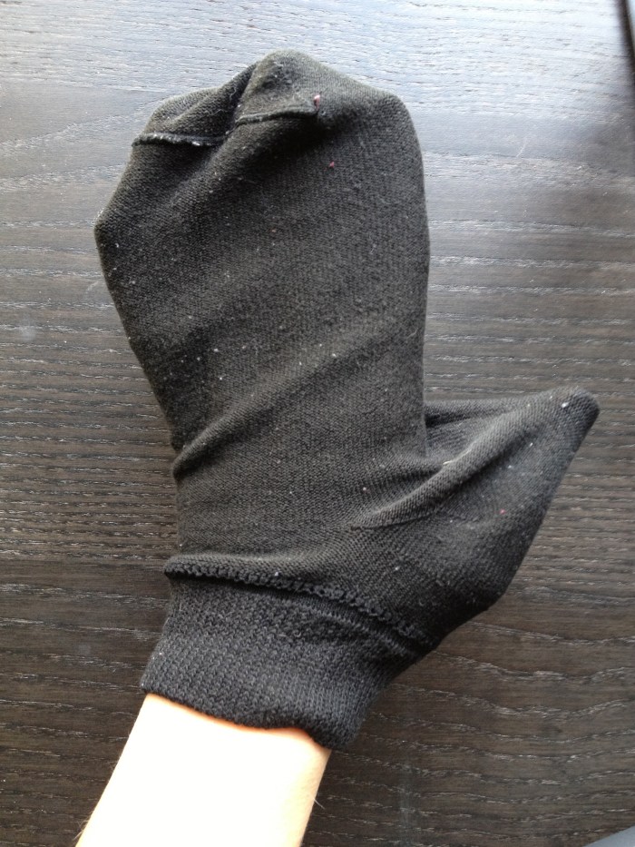 sock hand