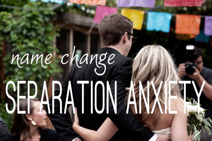 name change anxiety
