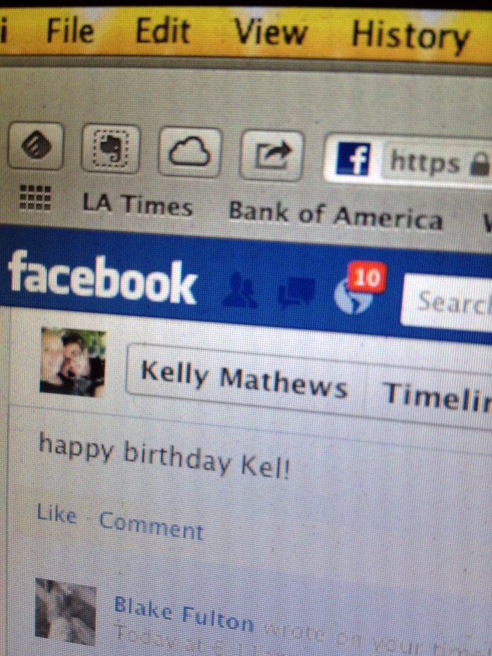 facebook birthday notifications