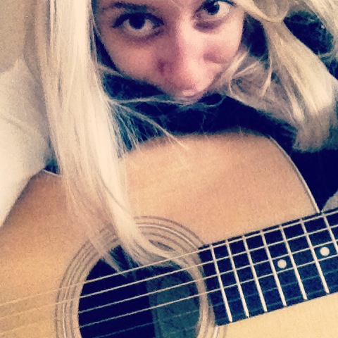 me and my taylor guitar