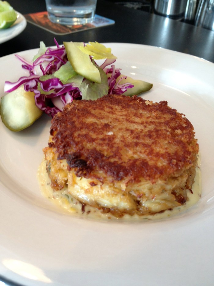 Fishing With Dynamite Crab Cake
