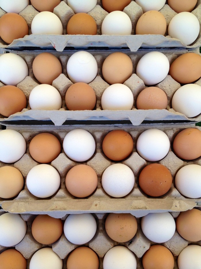 market eggs