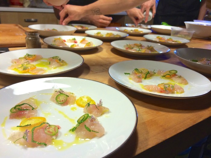 snapper crudo