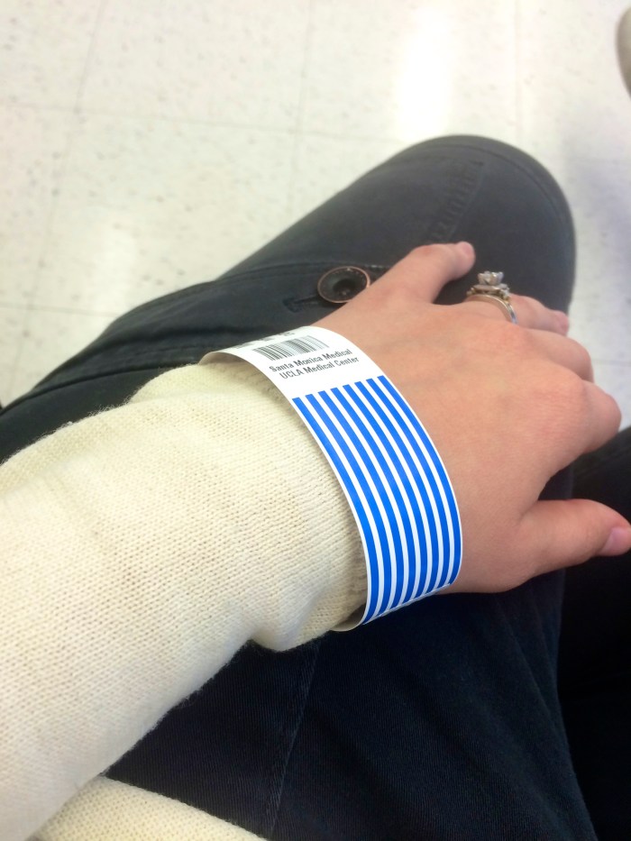 kels hospital bracelet