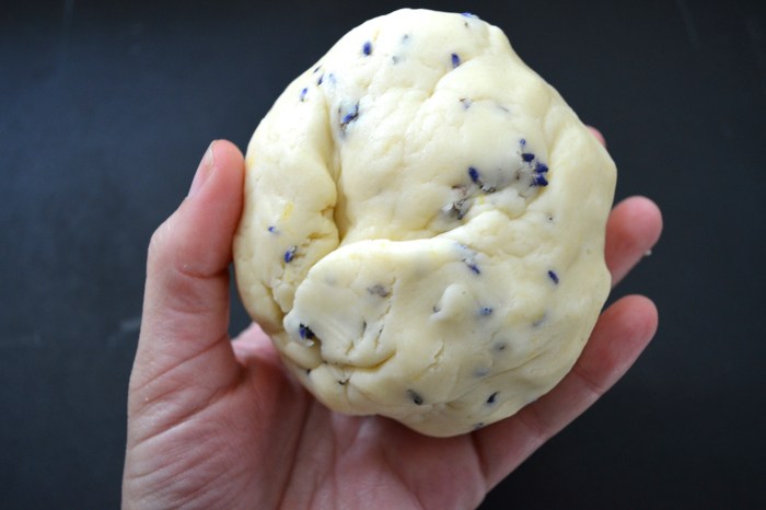 lavendar rosemary shortbread cookies