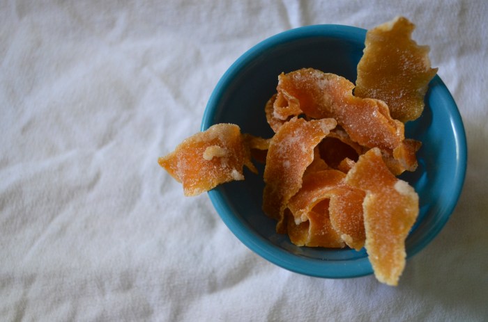 Candied Grapefruit Peel